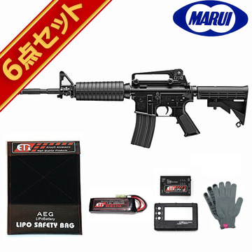 東京マルイ M4A1カービン 次世代電動ガン LiPoバッテリー フルセット
