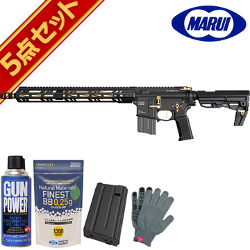 東京マルイ MTR16 Gエディション ゴールドマッチ ガスブローバック