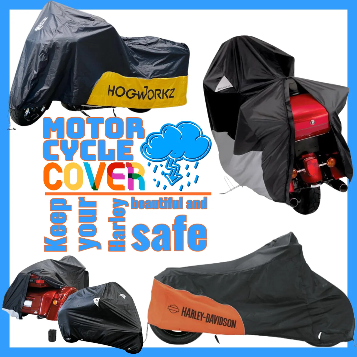 ハーレー（Harley Davidson）用バイクカバー