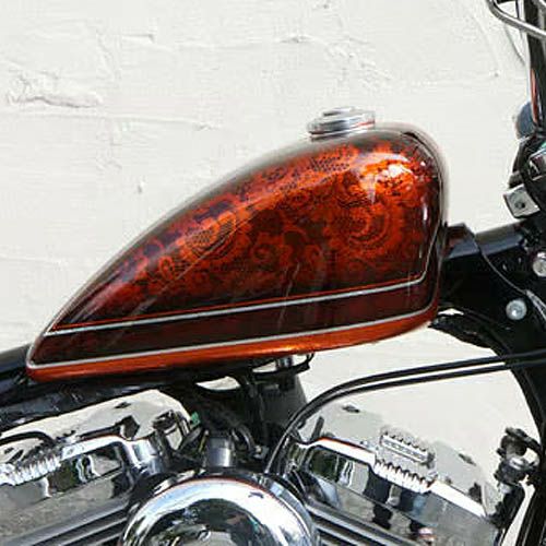 タンク ピーナッツタンク ハイトンネル 素地の上に艶消しクリア