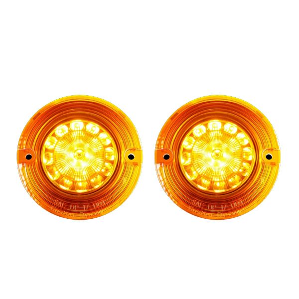 LEDブレットターンシグナル インサートキット アンバー |ハーレー