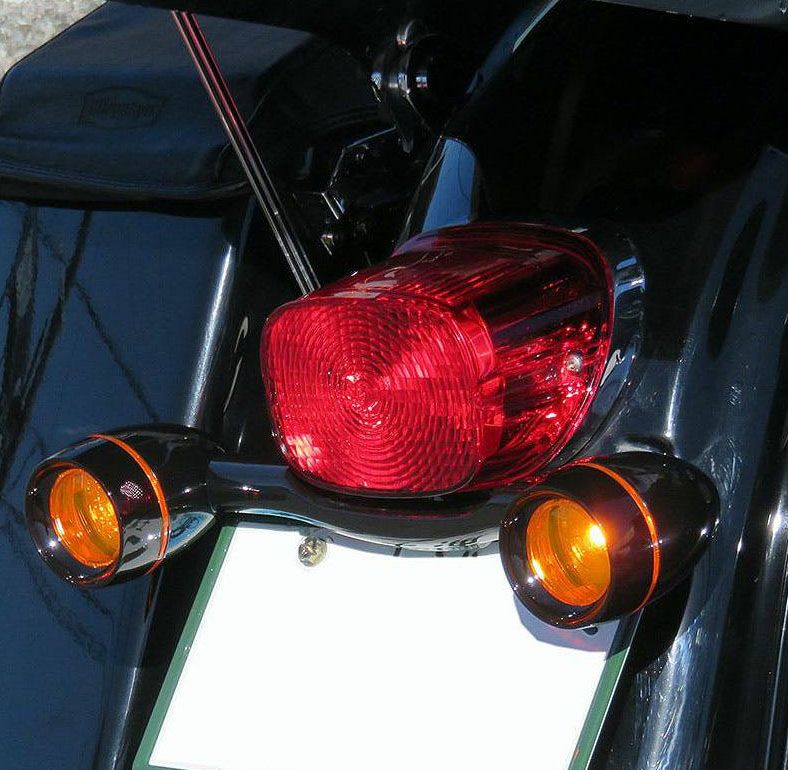 ハーレーリアターンシグナルバーツーリングソフテイルFL系リアウィンカー