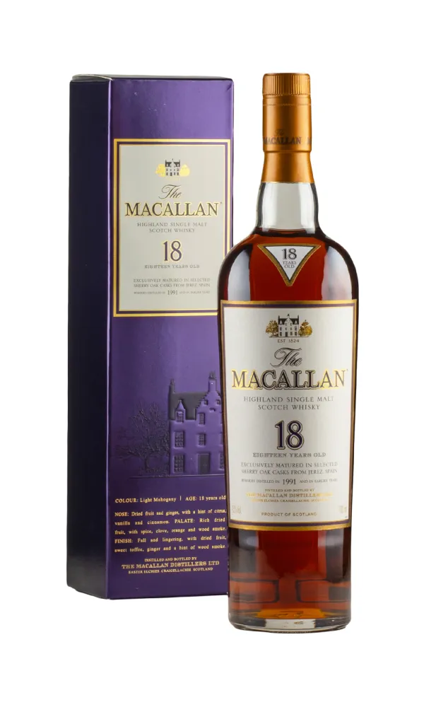 Macallan 18 Year Old 1991 | Hedonism Wines
