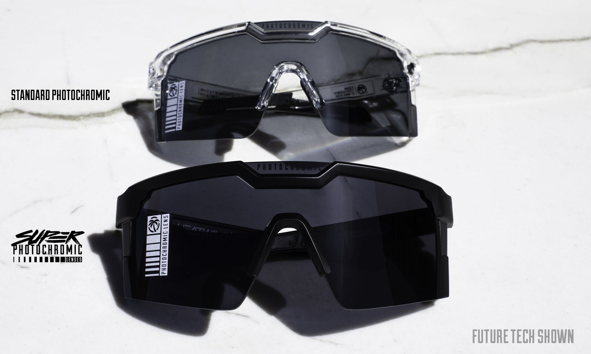 Future Tech Sunglasses: SUPER Photochromic Lens Z87+