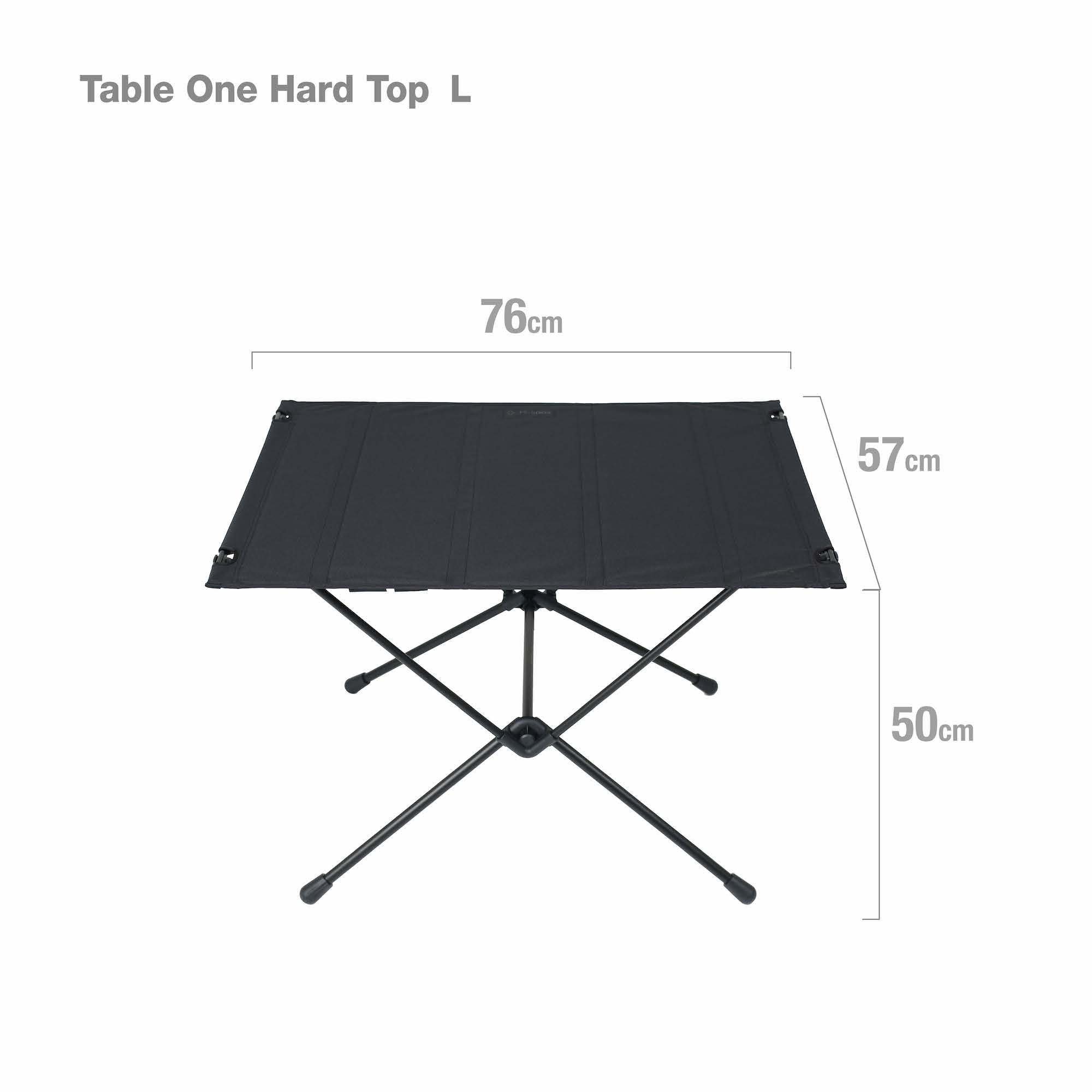 Table One Hard Top L - Blackout Edition – Helinox Japan