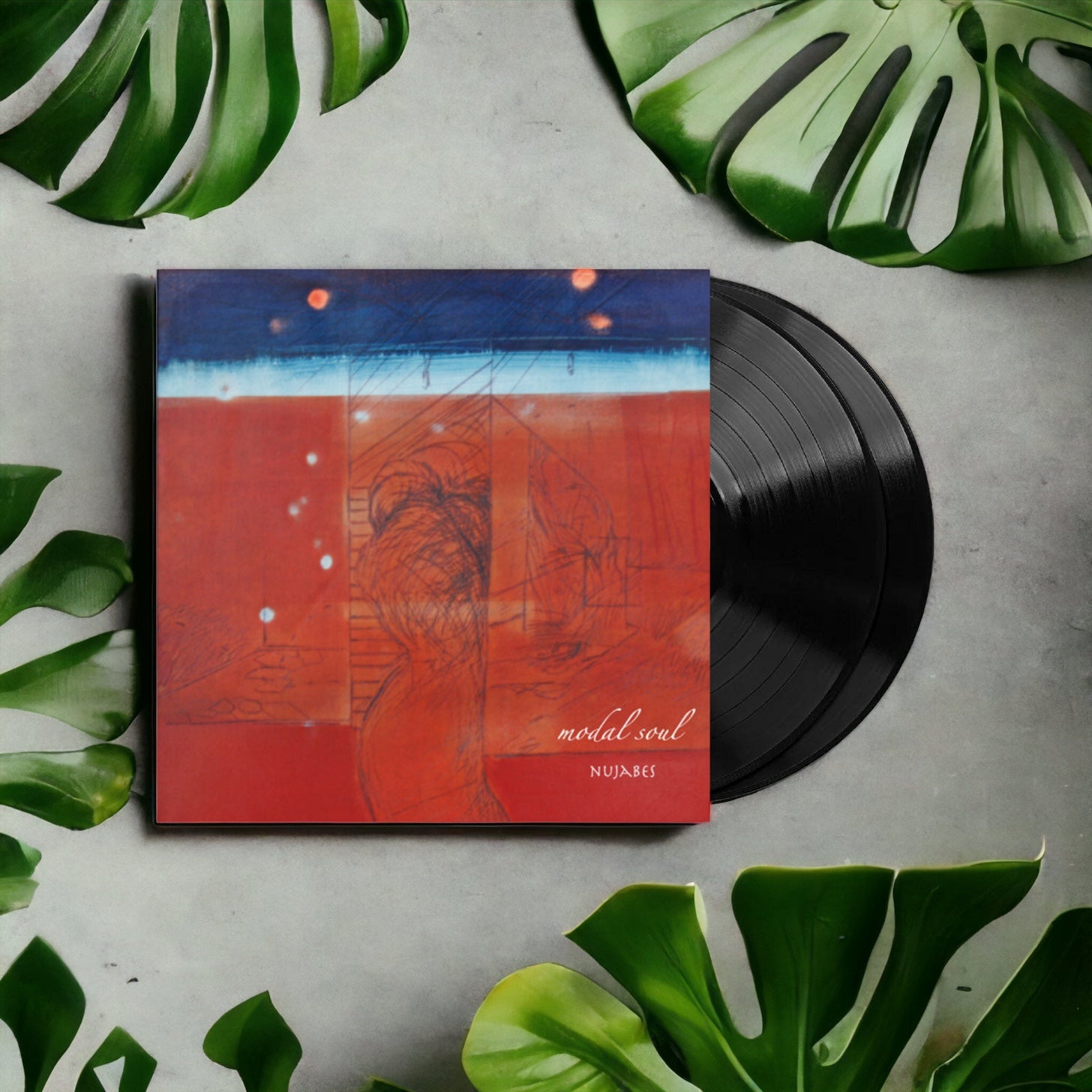 額付50cm×50cmポスター】Nujabes modal soul 額付50cm×50cmポスター