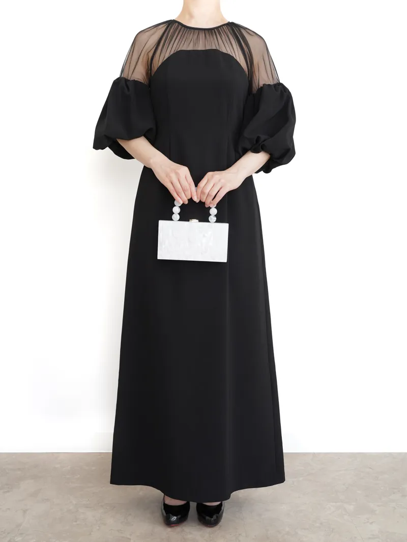 SOUFFLE SLEEVE ETTE DRESS アメリ ドレス アメリヴィンテージ SOUFFLE