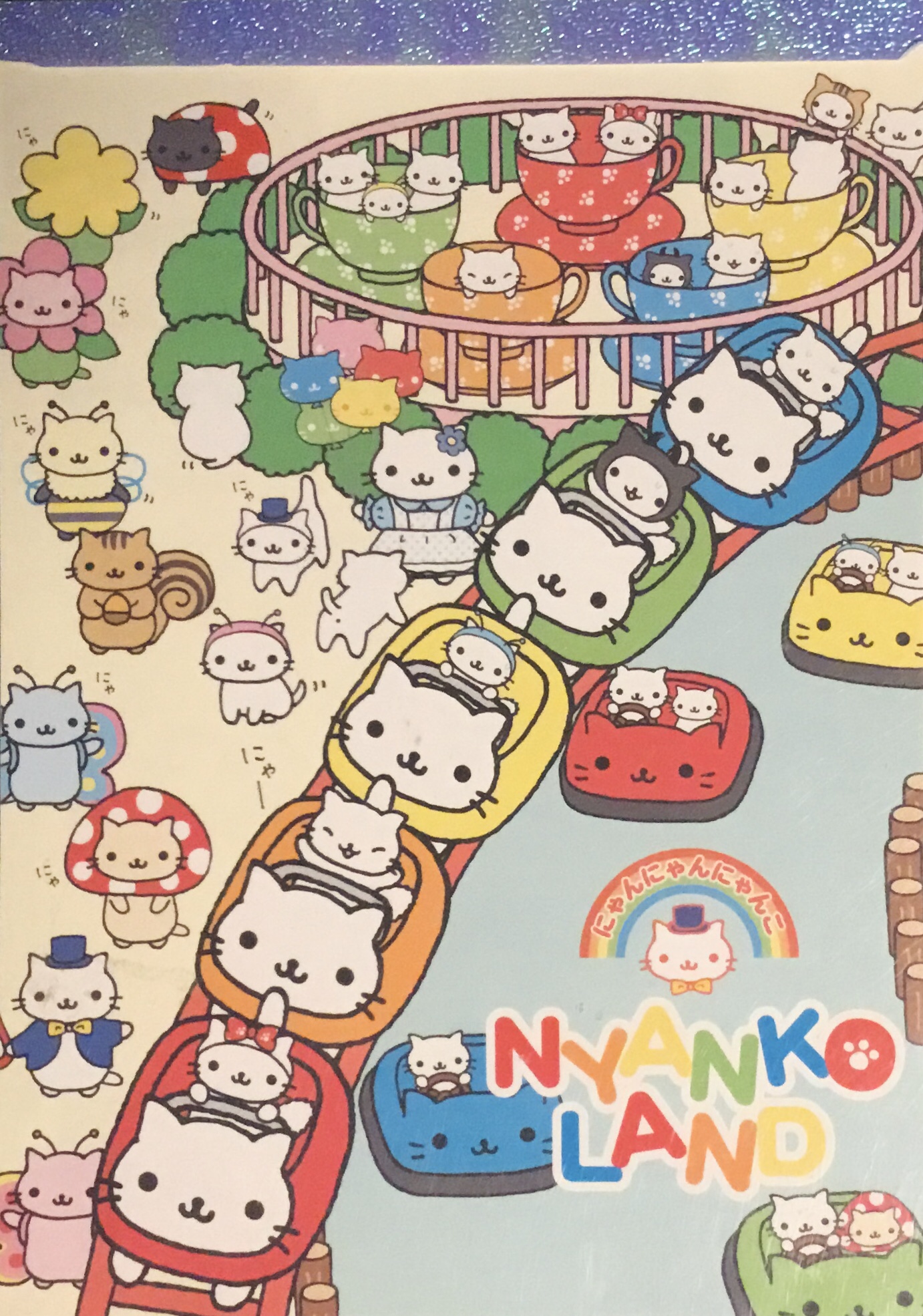 San-x: Nyan Nyan Nyanko Nyankoland Notepad (2007) – hello somebunny