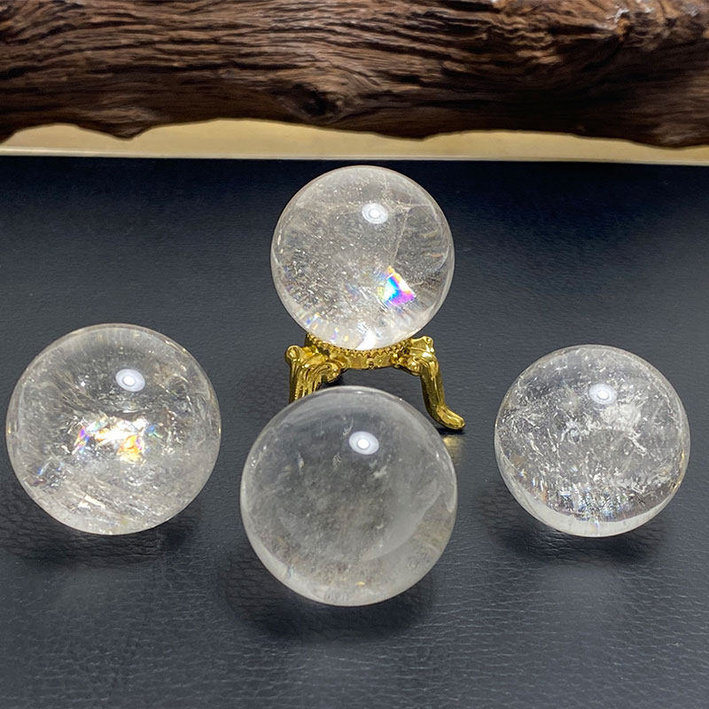 超絶綺麗✨48mm ゴールドルチルクォーツ 丸玉 スフィア 金針水晶 超絶