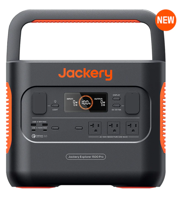 Jackery ポータブル電源1500 1534Wh/1800W Jackery ポータブル電源