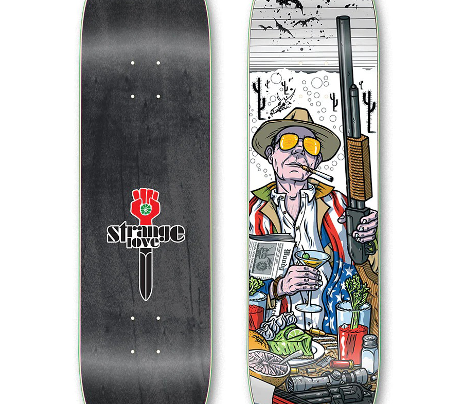 STRANGELOVE LAST BREAKFAST DECK (9.0 x 32.25inch) デッキ スケート