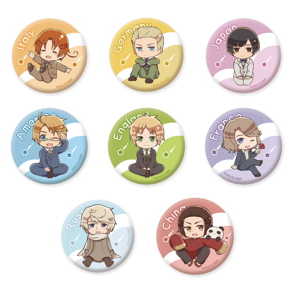 キラキラ缶バッジ |アニメ「ヘタリア World☆Stars」公式サイト