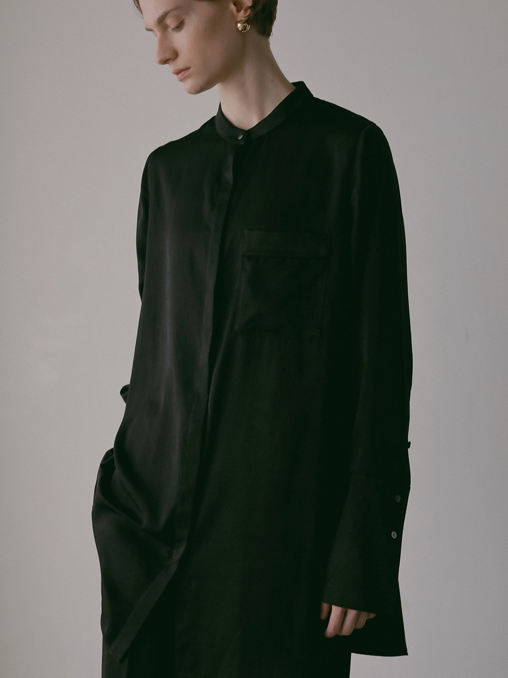 ヴィンテージサテンブラウス | Blouse | HER. Online Store