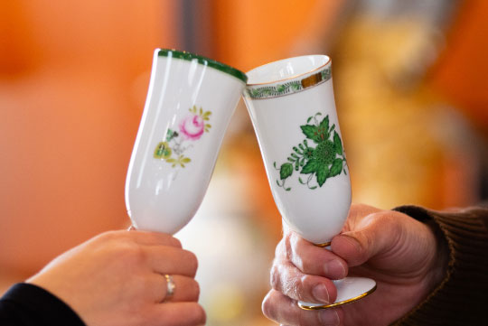 安く 買うホビー・楽器・アート - 全て手彩色のヘレンドのアポニー