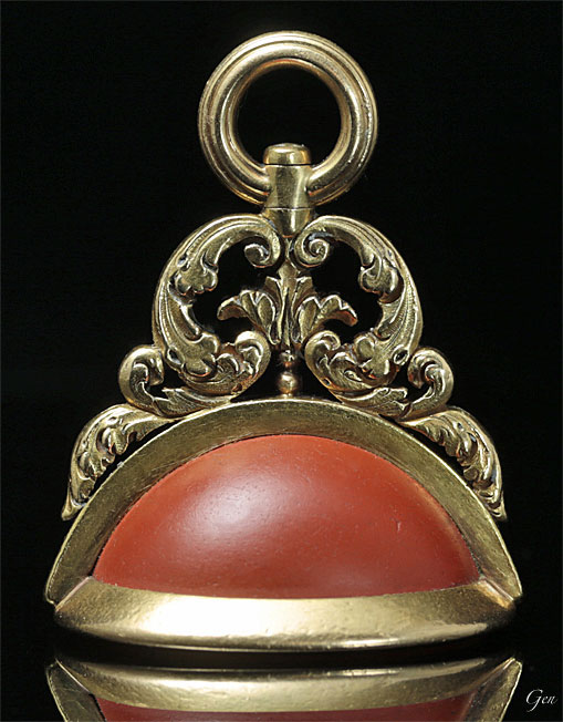 ジョージアンの「TRUTH」と彫られたイギリス貴族の遊び心溢れる