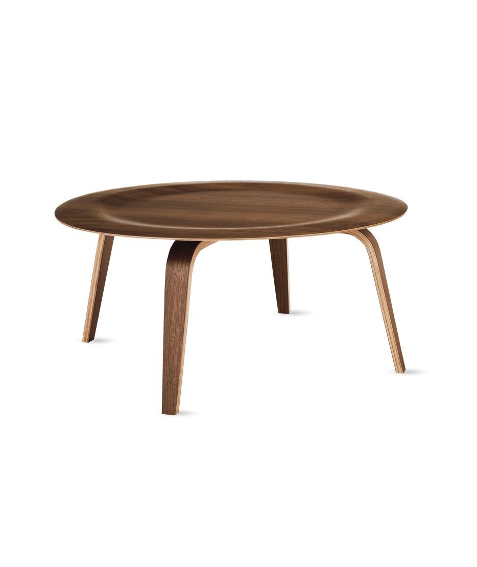 イームズプライウッドコーヒーテーブル ウッドベース｜ハーマンミラー