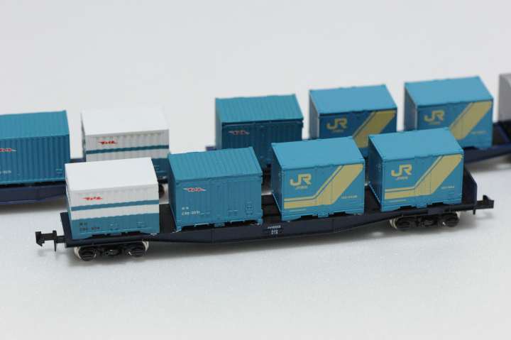 KATO コキ10000 12両 KATO Nゲージ コキ10000系のコンテナを交換: 臨