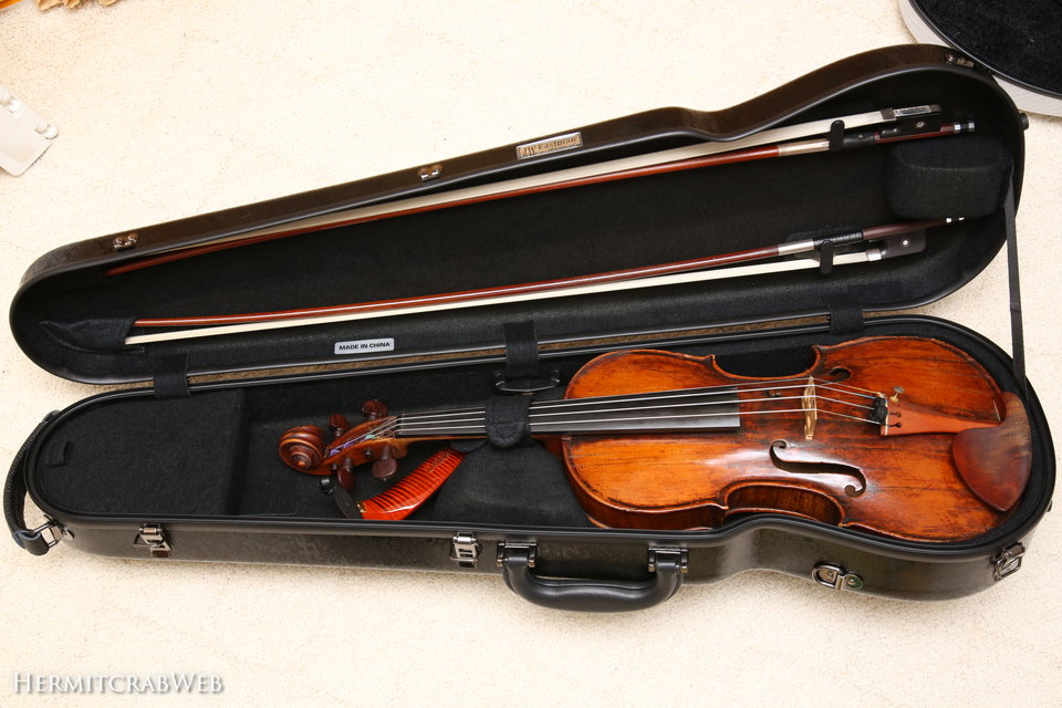 ヴァイオリン 弓 HORST SCHICKER 4/4 弓 ドイツ製 ハードケース付き