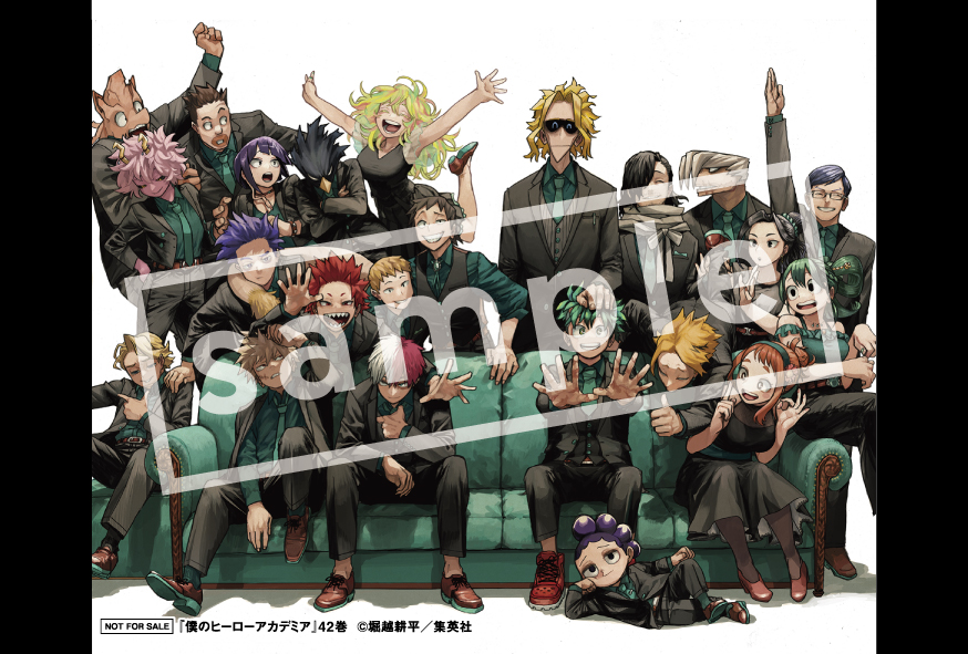 僕のヒーローアカデミア 1~42巻全巻セット アニメ化 完結作品 堀越耕平