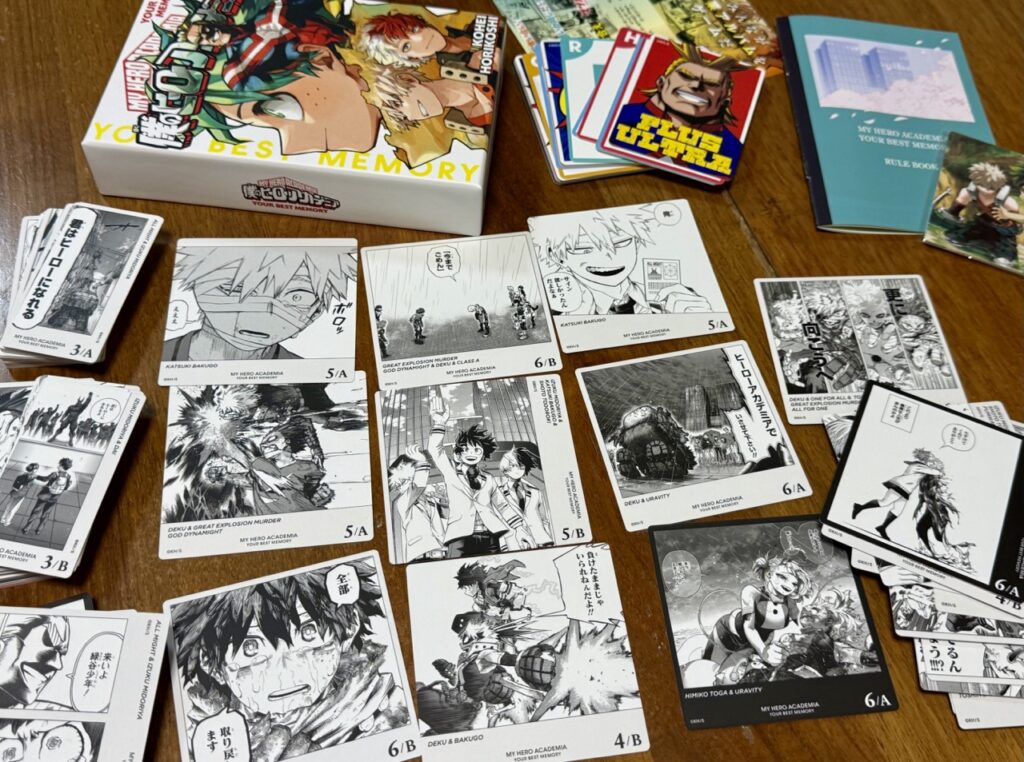 トガヒミコ カード 7種 各40枚 合計280枚 ヒロアカ ボードゲーム 12