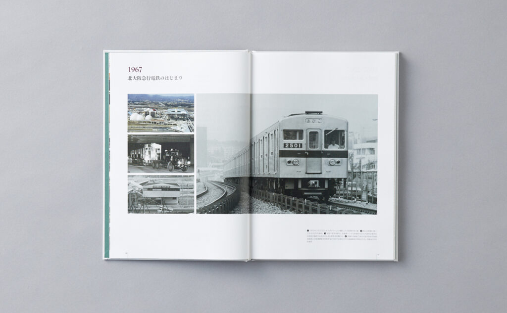 北大阪急行 50年史制作 - 阪急阪神マーケティングソリューションズ