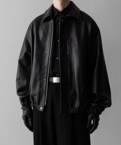 ssstein / シュタイン】LEATHER ZIP SHORT JACKET - BLACK | 公式通販