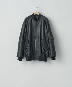 ssstein / シュタイン】LEATHER FLIGHT JACKET - BLACK | 公式通販