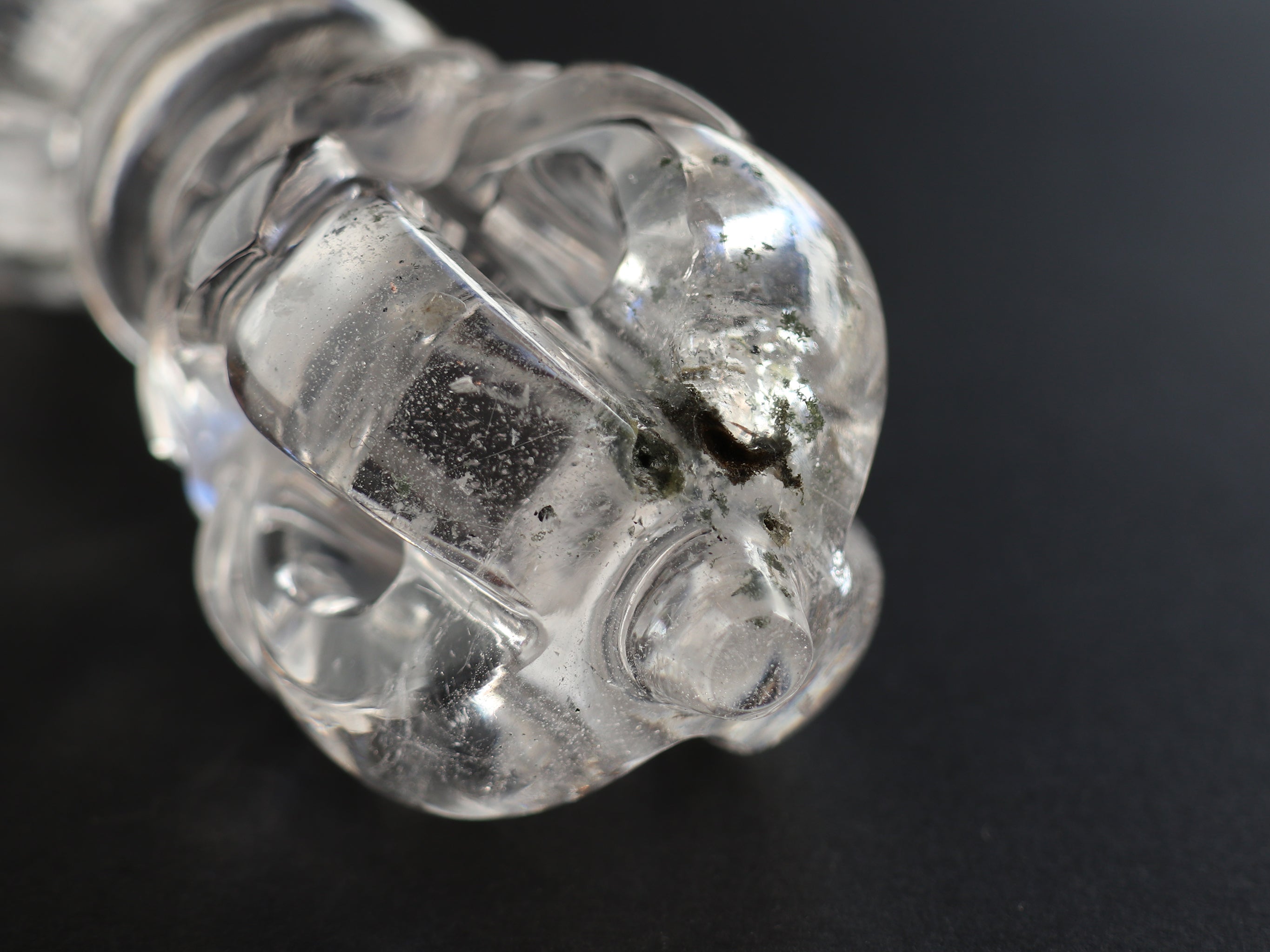 ヒマラヤ水晶五鈷杵（バジュラ）のネックレス ヒマラヤ水晶五鈷杵