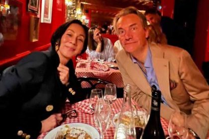 萩焼 中村絵里子 三角柱 扁壺 オブジェ 長期保管品 萩焼 中村絵里子