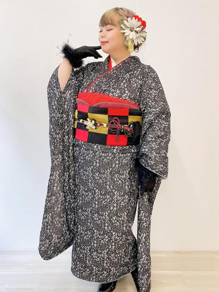 振袖セット24 トールサイズぽっちゃりさんOK^ ^