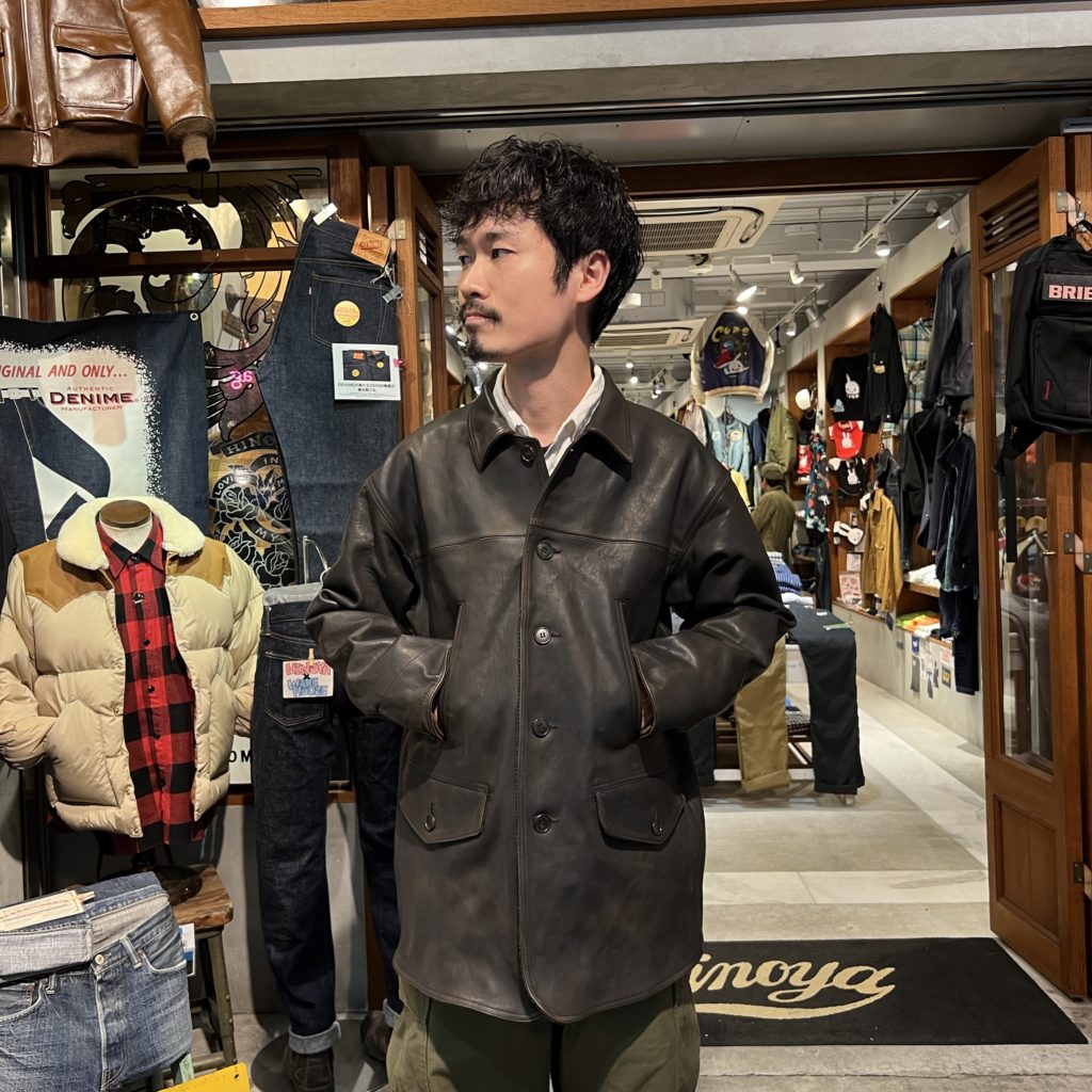OLDJOEのレザーコート！ | HINOYA Official Site