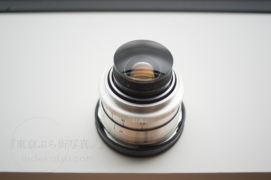 JUPITER-12 35mm F2.8シルバー レンズ ロシア製 フィルター付 JUPITER