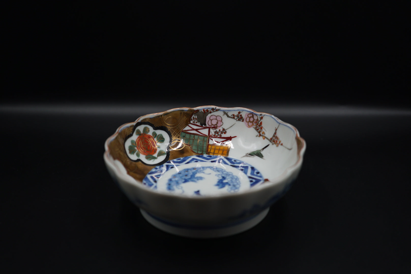 D様へ感謝お嫁入り‼️いいとこどり伊万里Dragon❌あじさい桐七寸皿＆膾