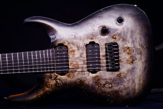 パーツ交換あり】E-HR7-FX/BM (Black Burst) 7弦 パーツ交換あり】E-HR7-