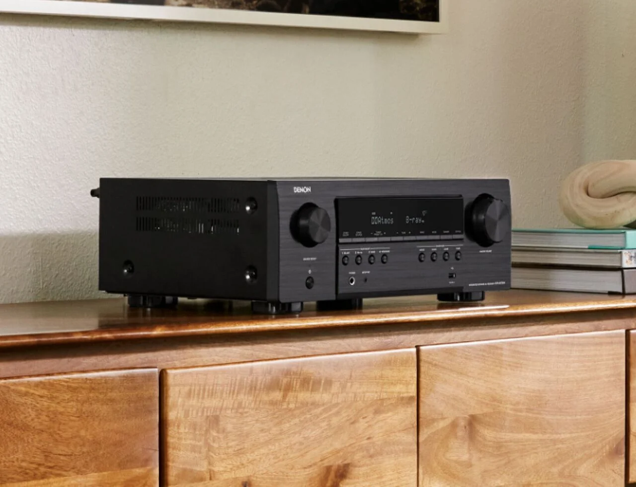DENON AVR-X1800H – Receiver Av, 8k, 7,2 Canais, com Heos