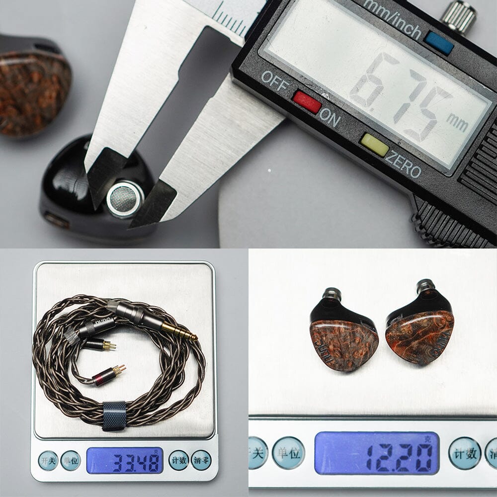 DUNU x Gizaudio DaVinci 2DD+4BA Hybrid In-Ear Earphones