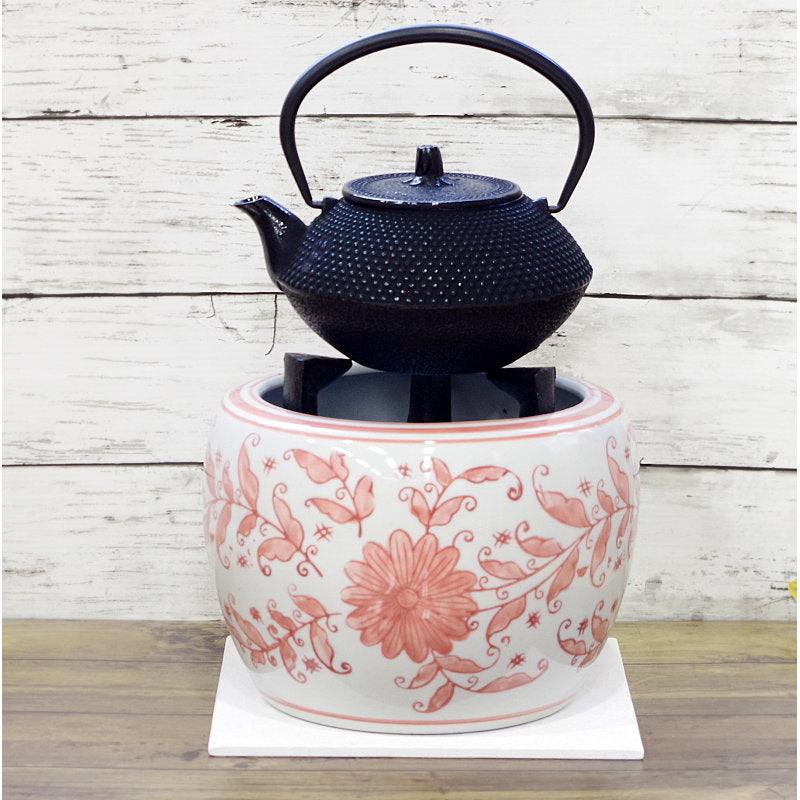 新品 ミニ火鉢 陶器セット ピンク – 【火鉢専門通販ショップ】火鉢