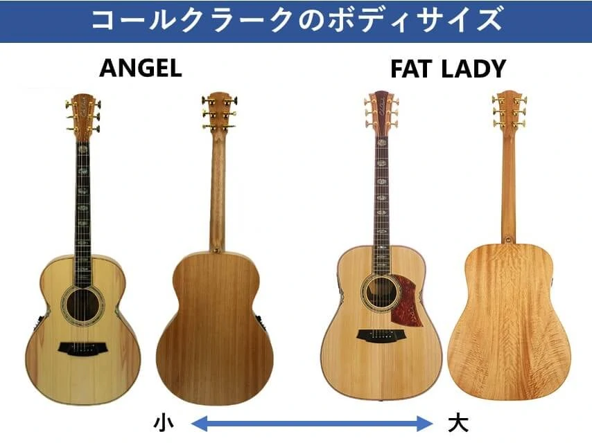 Cole Clark（コールクラーク） CCFL2EC-BBレビュー。ピックアップが