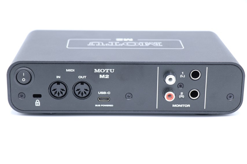 MOTU M2 USBオーディオインターフェイス 付属ケーブル付き MOTU M