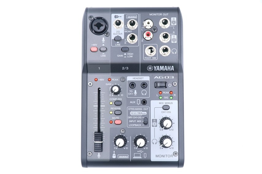 YAMAHA オーディオインターフェース AG03 MK2＋その他 Yamaha AG03 mk2