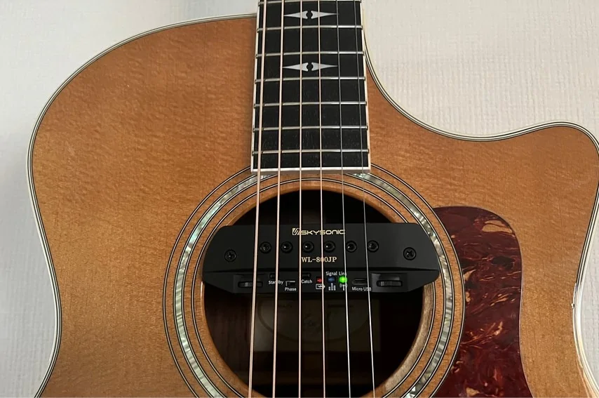 SKYSONIC WL-800JPをレビュー。加工なしで使える高性能なアコギ用