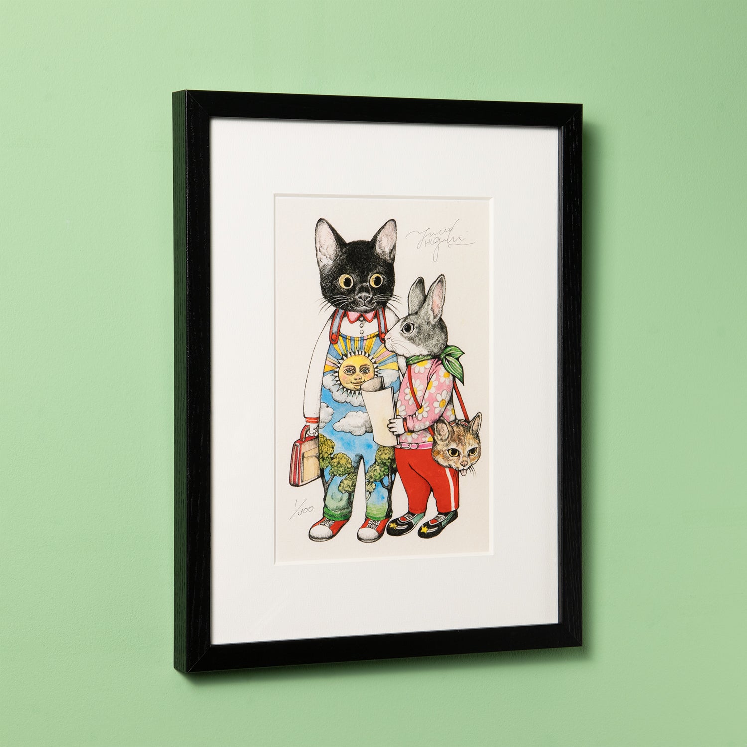 ヒグチユウコ circus静岡展 複製画 新品 未使用品 ボリス雑貨店