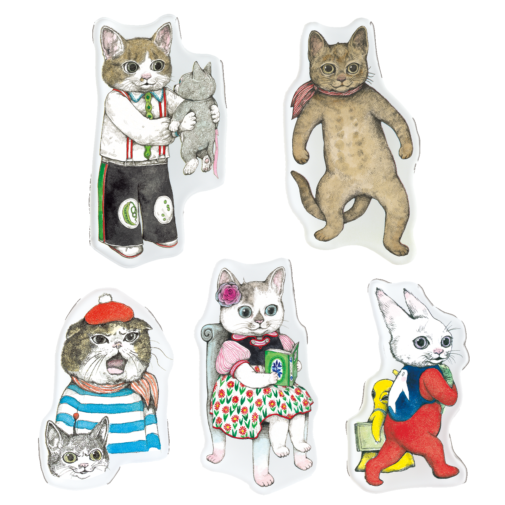 ヒグチユウコ アクリルキーホルダー 6個セット ヒグチユウコ アクリル