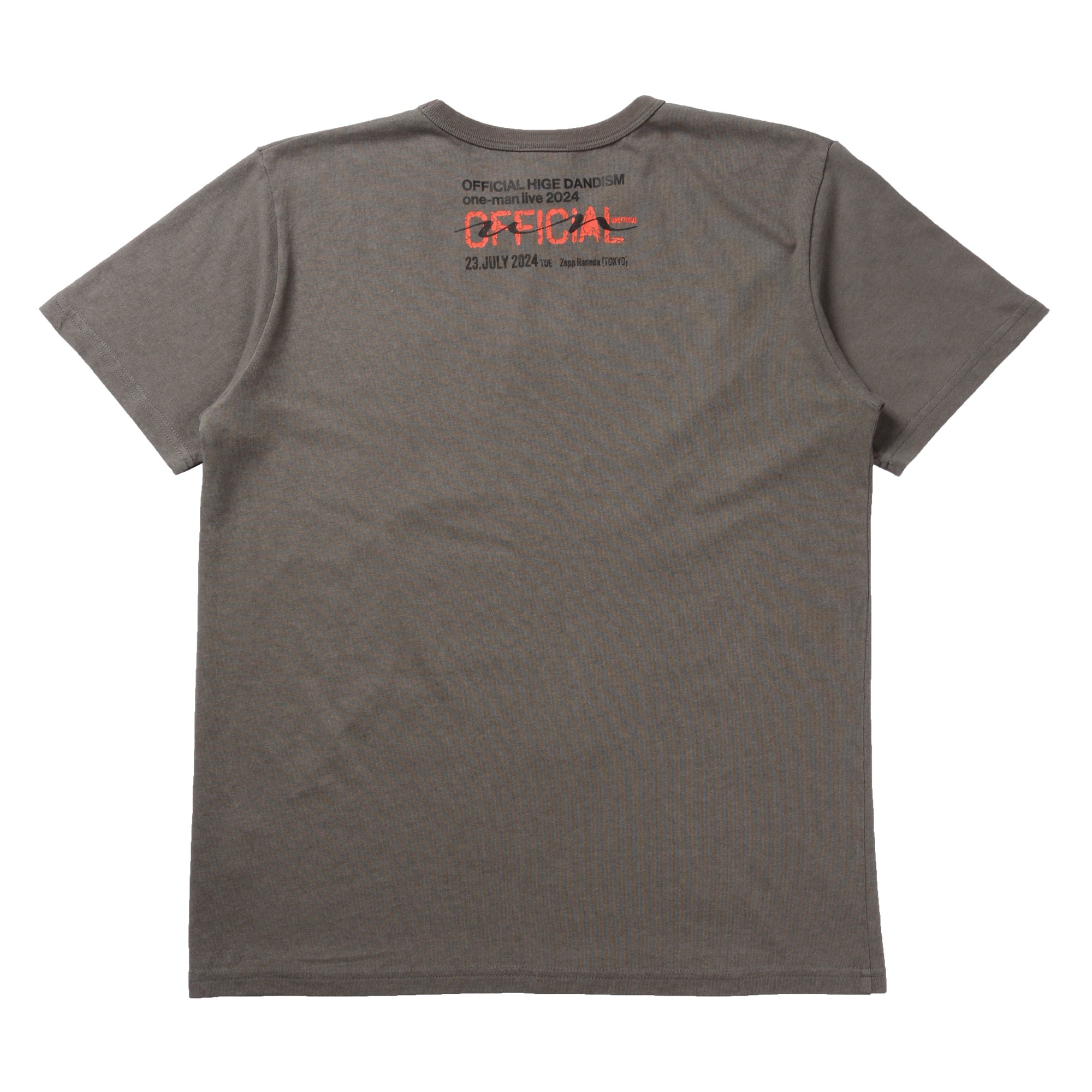 UNOFFICIAL- T-shirt (L size) – Official髭男dism ONLINE STORE