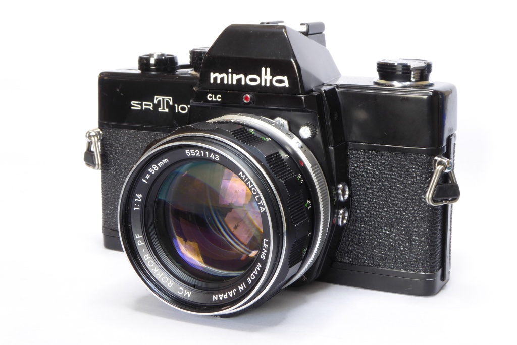 Minolta SRT101 MC Rokkor 58mm f1.4 Lens Black- High 5 Cameras