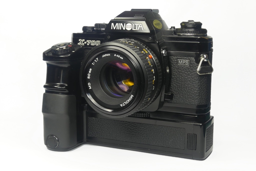 Minolta X-700 with Motor-drive - High 5 Cameras