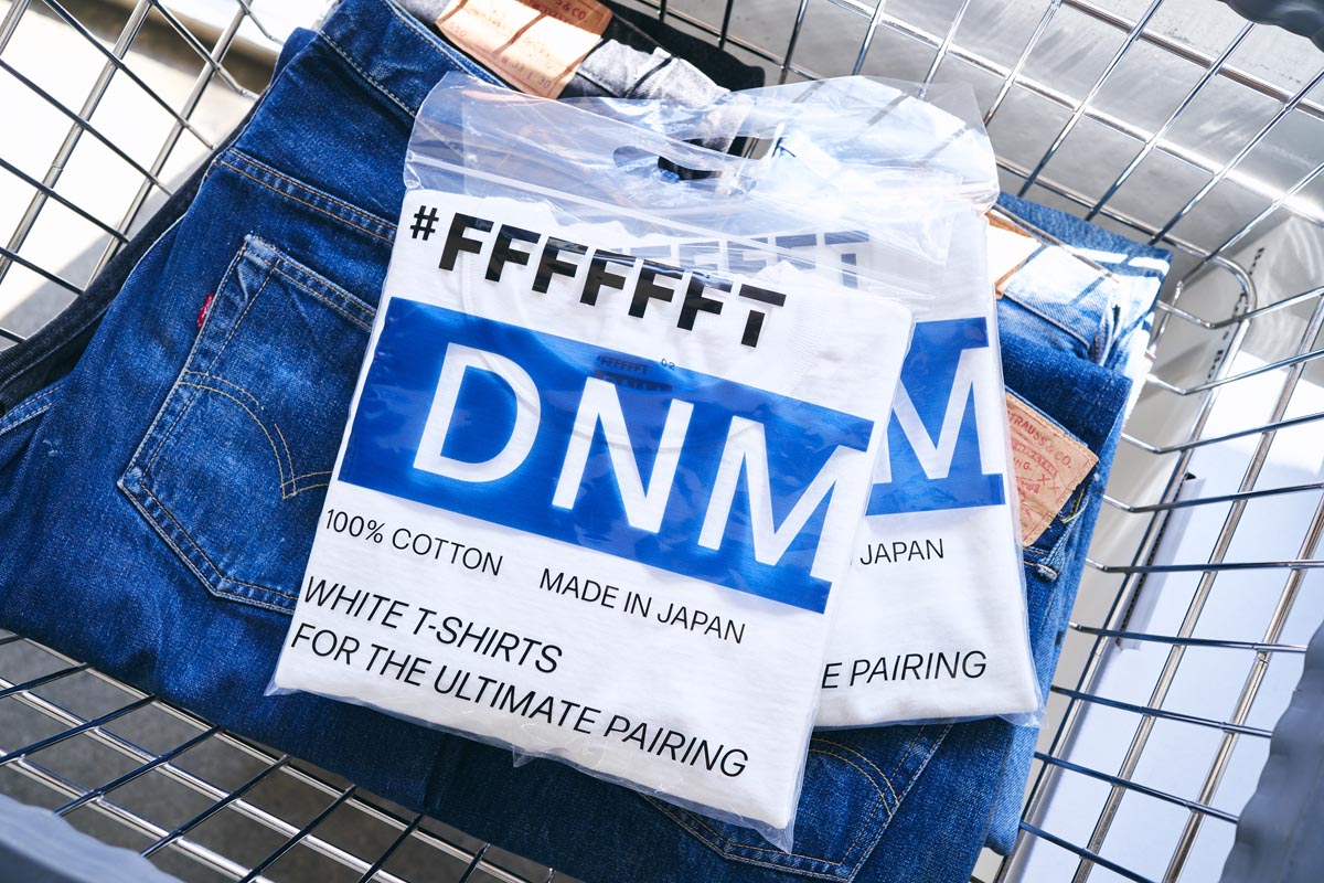 白T専門店 #FFFFFFT、「デニムのための白Tシャツ」発売 | HIGHSNOBIETY