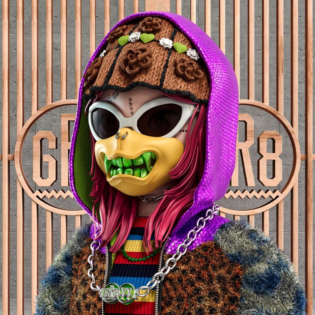 u-Gi-¥n 遊戯苑 初期NFTコラボ絵画