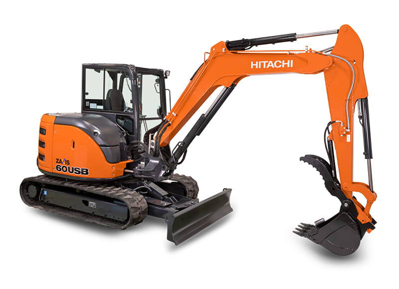 ◇ ブッチャー ZX60USB-5N Compact Excavators - Hitachi Construction