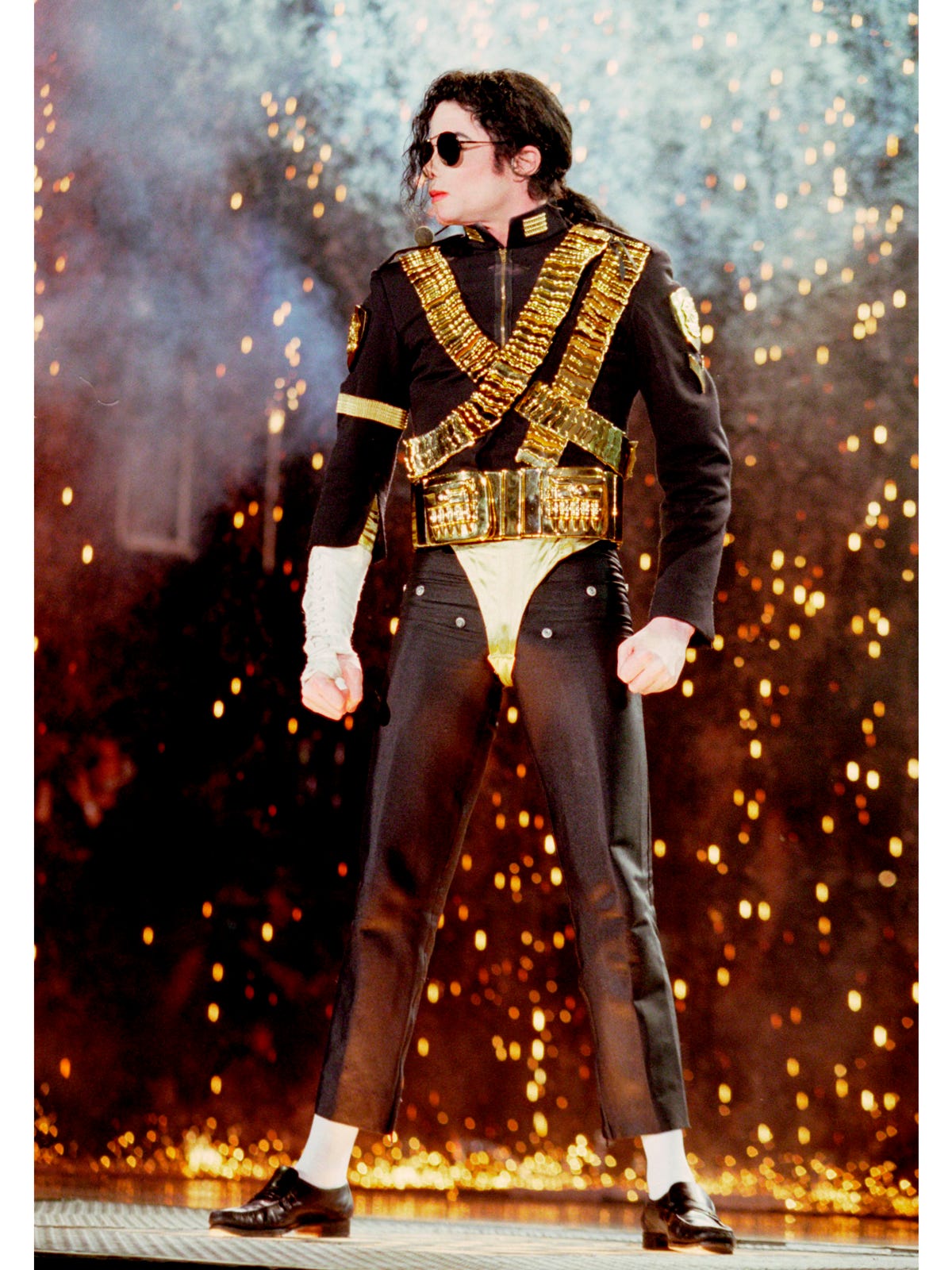 マイケルジャクソンTHIS IS IT ブルドッグラウンジパンツ・Mサイズ